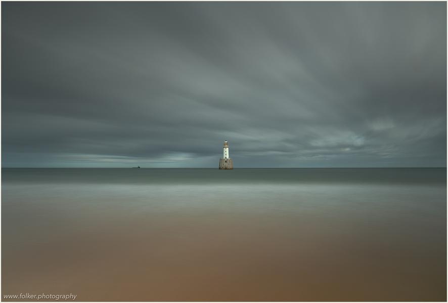 Scotland, Rattray, lighthouse, longexposure