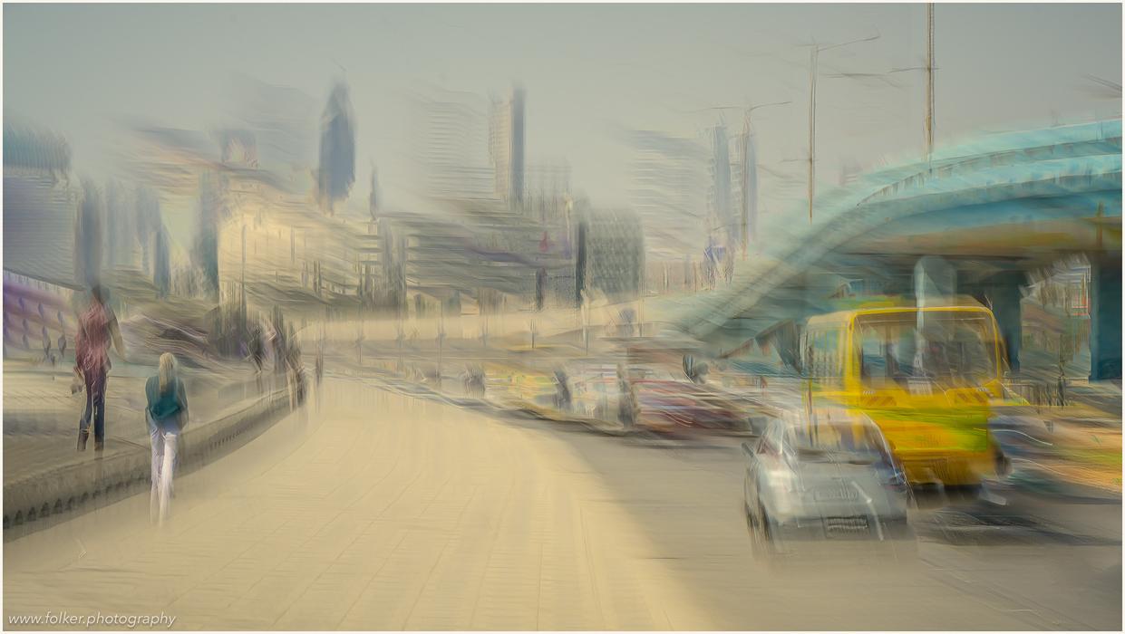 Folker, Michaelsen, Aesthetic, minimal, abstract, art, photography, minimalism, impressionism, ICM, multiple exposure, painterly, creative, special, beautiful, Mumbai, Marine_Drive, India